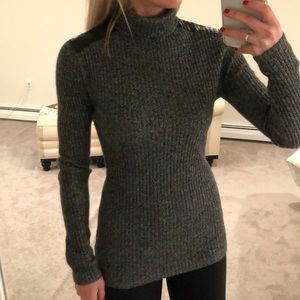Cashmere turtleneck tunic